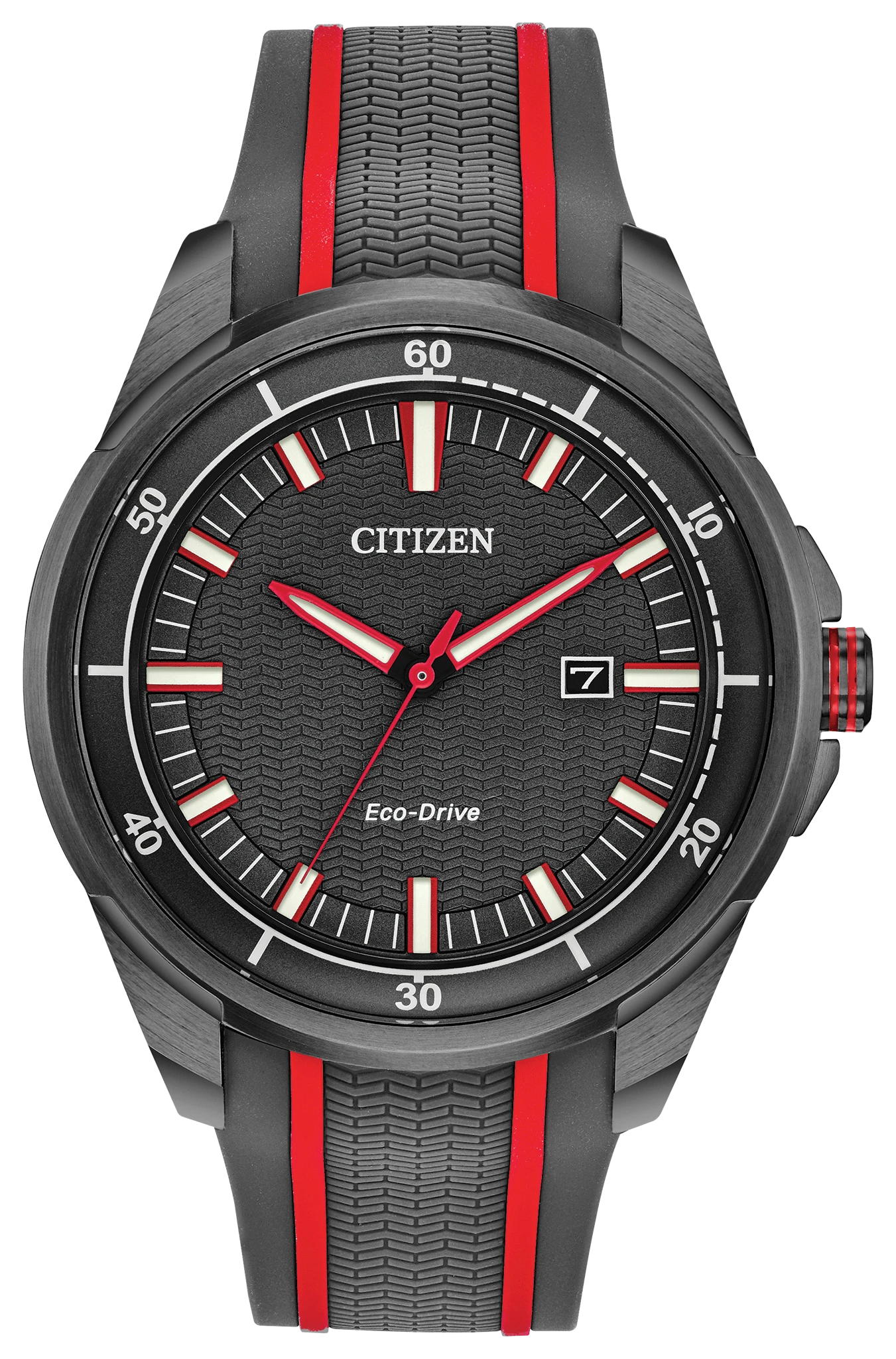 Citizen AR Men's Eco-Drive Grey Stainless Steel Watch | CITIZEN